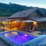 Avec Bain Nordique Et Piscine 11 Pers Hautes Vosges Шале