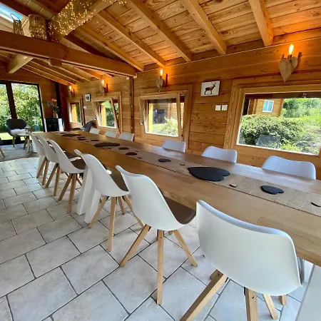 Chalet Avec Bain Nordique Et Piscine 11 Pers Hautes Vosges *