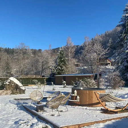 Σαλέ Avec Bain Nordique Et Piscine 11 Pers Hautes Vosges Plainfaing