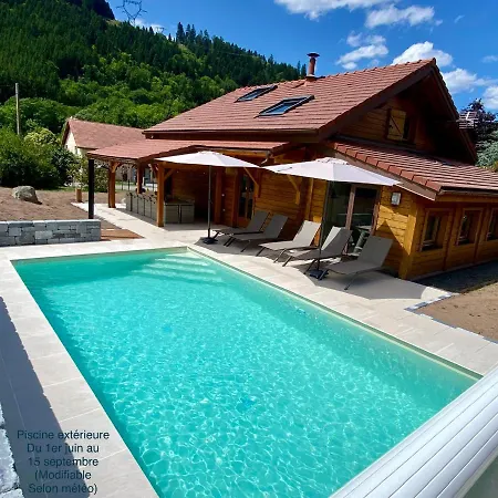 Avec Bain Nordique Et Piscine 11 Pers Hautes Vosges Chalet *
