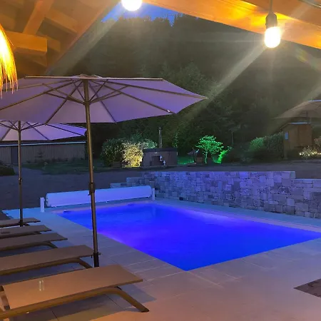 Chalet Avec Bain Nordique Et Piscine 11 Pers Hautes Vosges Plainfaing