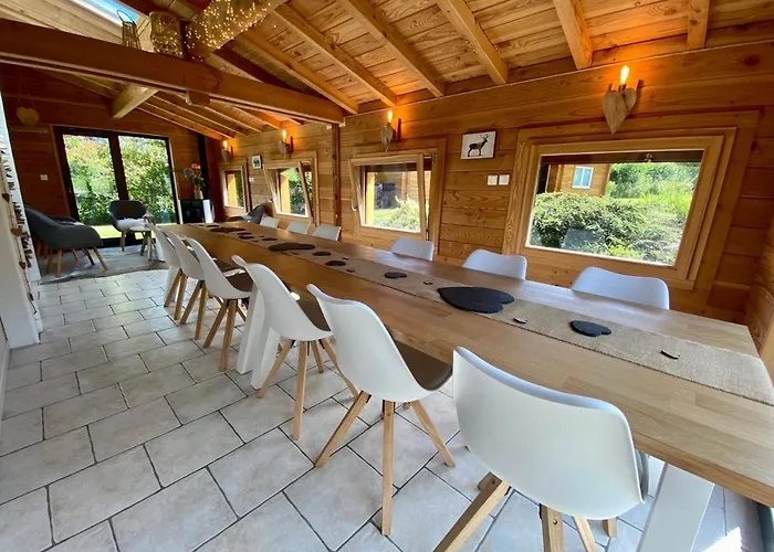 Domek alpejski Avec Bain Nordique Et Piscine 11 Pers Hautes Vosges *